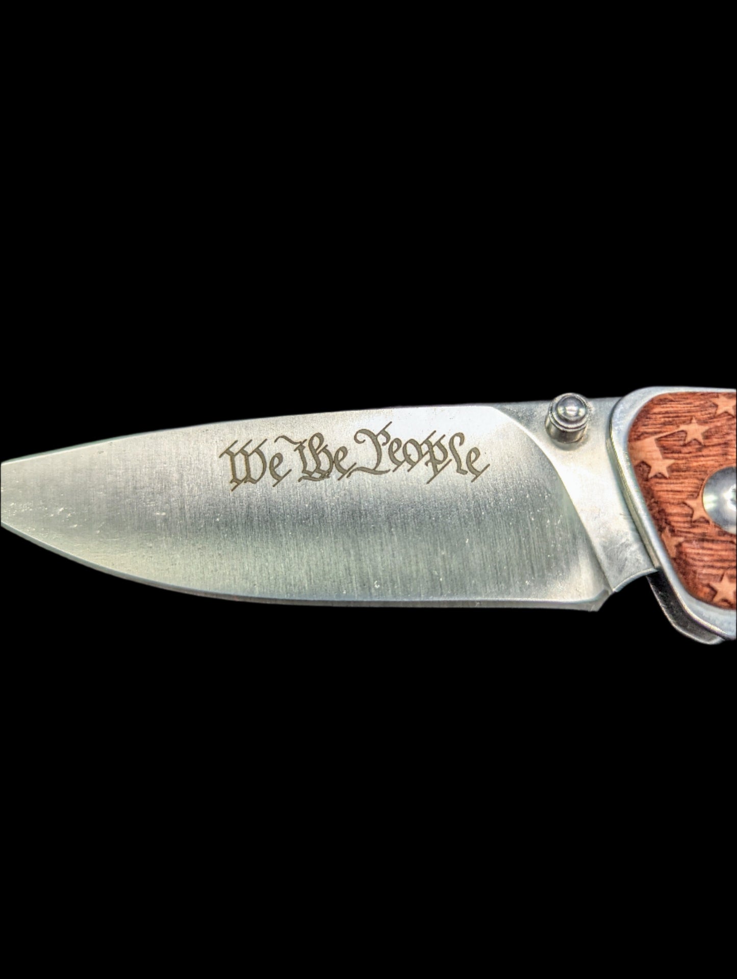 We The People - American Flag Knife.