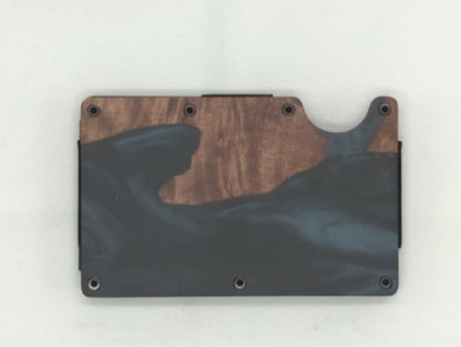 Wood & Resin Minimalist Wallet