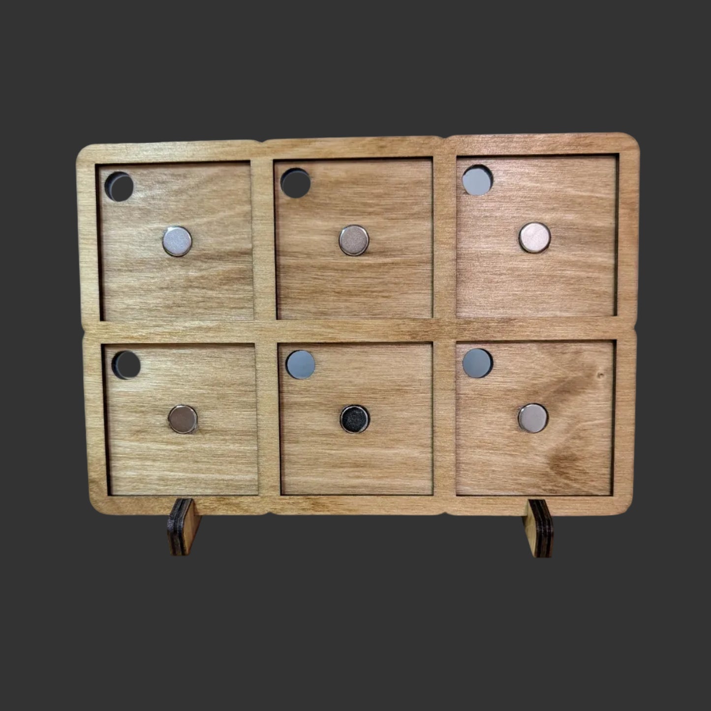 Wooden photo frame - Golden Oak