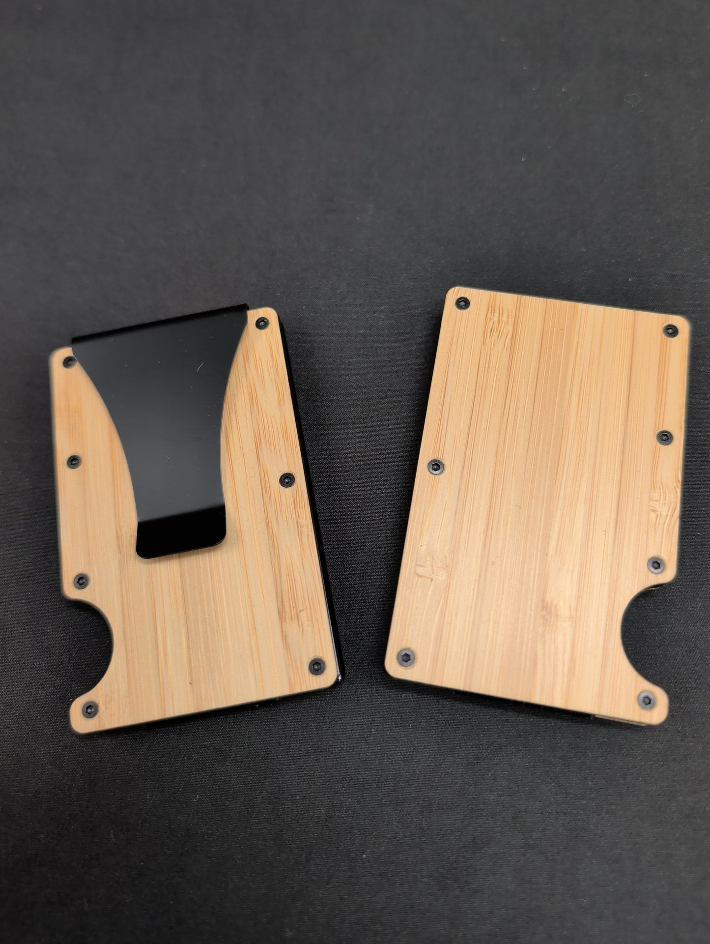 Bamboo Wood Minimalist Wallet